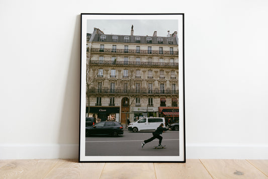 Skate in Paris - Fine Art Print